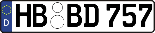 HB-BD757