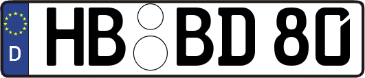 HB-BD80