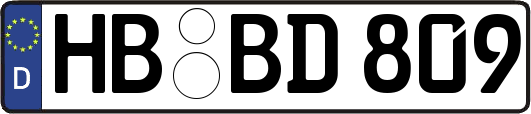 HB-BD809
