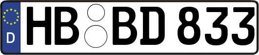 HB-BD833