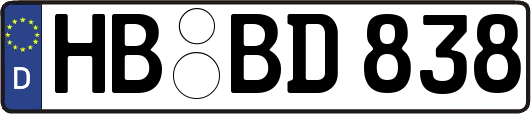 HB-BD838