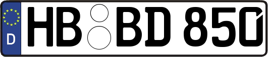 HB-BD850