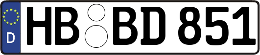 HB-BD851