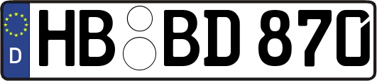 HB-BD870