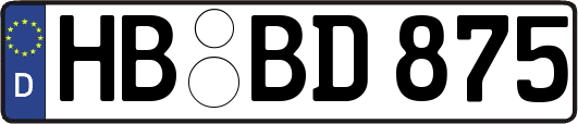 HB-BD875