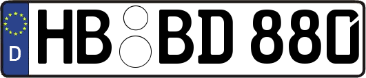 HB-BD880