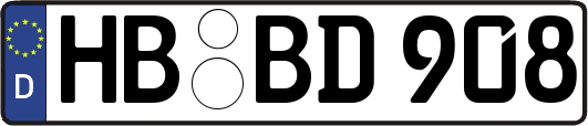 HB-BD908