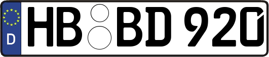 HB-BD920