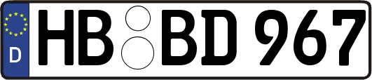 HB-BD967