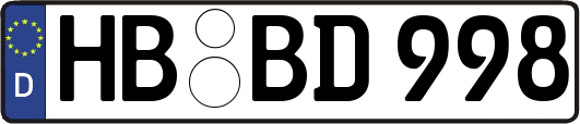 HB-BD998