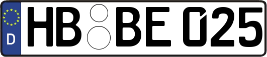 HB-BE025
