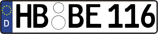 HB-BE116