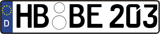 HB-BE203