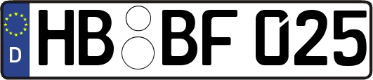 HB-BF025