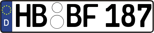 HB-BF187