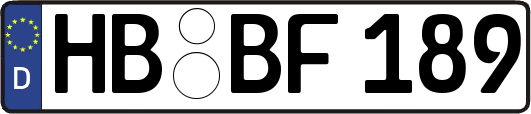 HB-BF189