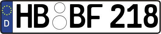 HB-BF218