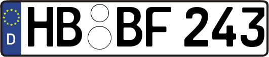 HB-BF243