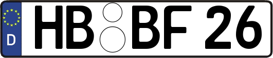 HB-BF26