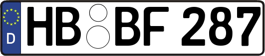 HB-BF287