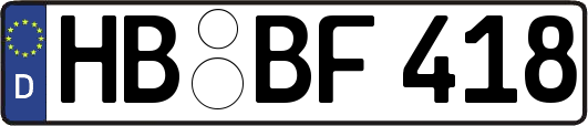 HB-BF418