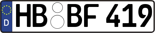 HB-BF419