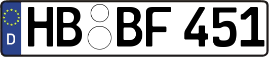 HB-BF451