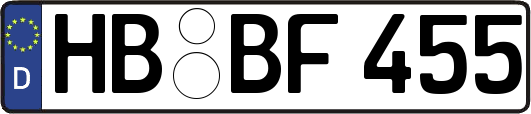 HB-BF455