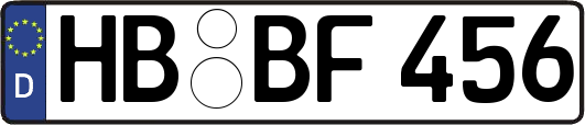HB-BF456