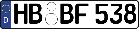 HB-BF538