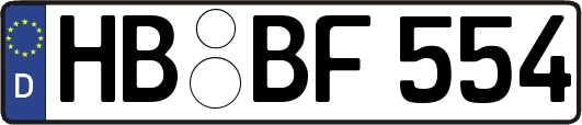 HB-BF554