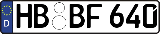 HB-BF640