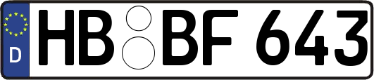 HB-BF643