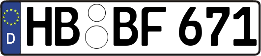 HB-BF671