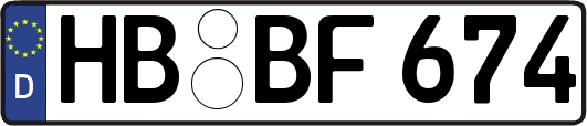HB-BF674