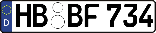 HB-BF734