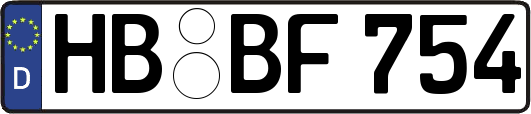 HB-BF754