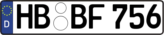 HB-BF756