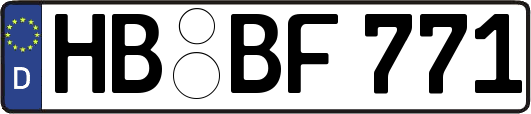 HB-BF771