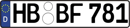 HB-BF781