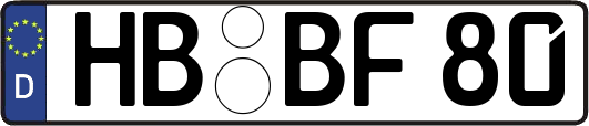 HB-BF80