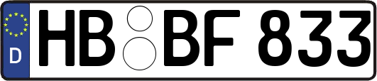 HB-BF833