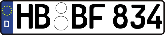 HB-BF834