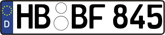HB-BF845