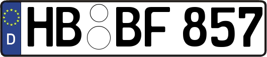 HB-BF857