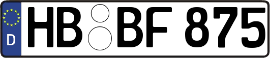HB-BF875