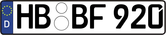 HB-BF920