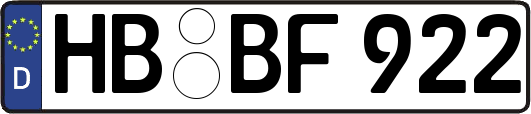HB-BF922