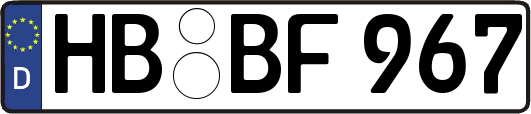HB-BF967