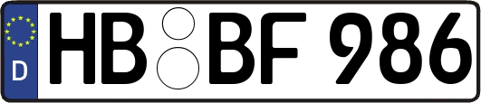 HB-BF986